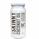Skinny and Co. 100% Raw Virgin Skinny Coconut Oil for Skin and Hair (16 fl oz.)