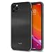 Moshi iGlaze for iPhone 11 Pro Max Case 6.5-inch, Metallic Frame Design, Military Drop Protection, Sleek Phone Cover for iPhone 11 Pro Max, Armour Black