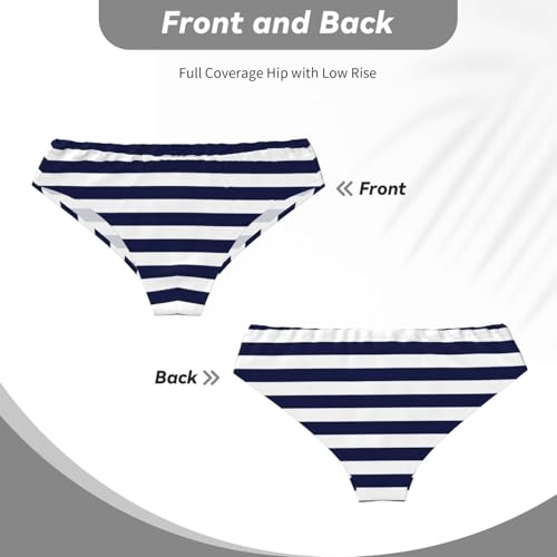 Navy Dark Blue Men's Underwear Briefs No Fly Covered Waistband Underpants4