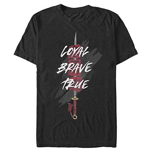T-shirt Disney Sword Insignia noir 3XL homme idéal pour vos sorties de loisirs