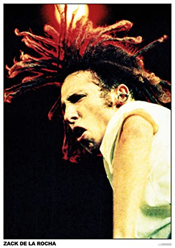 Zack De La Rocha impression dart poster 59x84cm finition mat