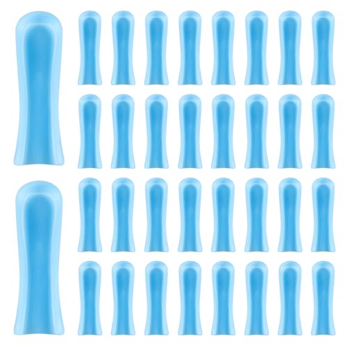 60Pcs Ear Cleaning Replacement Tips for Ear Camera - Ear Cleaner Replacement Tips Silicone Soft Cleaning Reuse Cap Earwax Cleaning Accessories for Teens Adults
