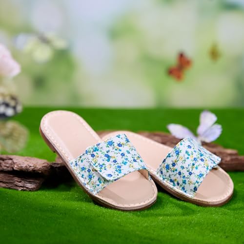 Image of THEE BRON Girls Cute Slip-On Slippers Stylish Sandals for Toddlers & Kids