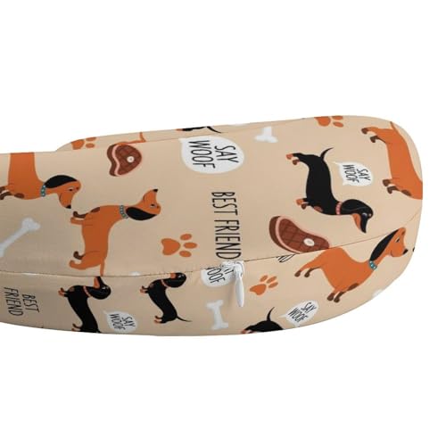 Almohada de espuma viscoelástica para viaje cuello U miniatura 5