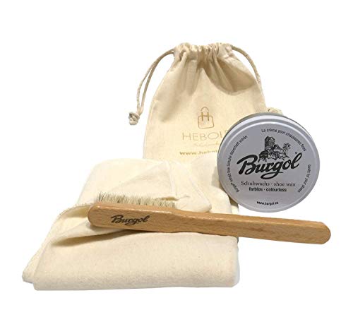 Preisvergleich Produktbild Schuhpflegeset Schuhwachs Farblos