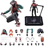 Dxuioz Marl Legends Gamerverse 6 Inch Miles Morales Action Figure - Movie Series - Miles Morales Toys