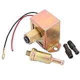 FridayParts 12V 1.4A Fuel Pump 84130988 Compatible for New Holland C175 L150 L160 L170 L175 L213 L215 L218 L220 LS150 Replacement