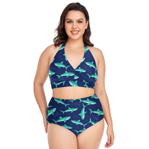 Bikini sexy taille plus pour sculpter les formes grâce au maillot de bain gainant réglable