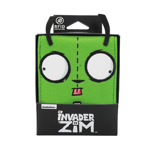 Invader Zim Gir Character Face Bifold Wallet - Product Details