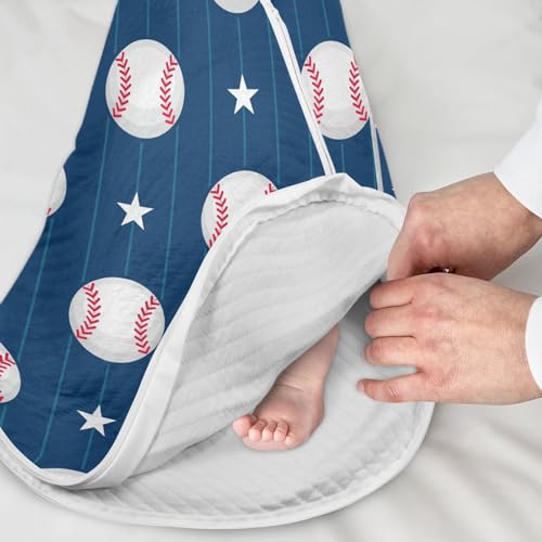 Image of vvfelixl Bright Funny Dinosaurs Baby Sleeping Bag Sleep Sack,Baby Wearable Blanket Sleep Suit for 0-6 Months