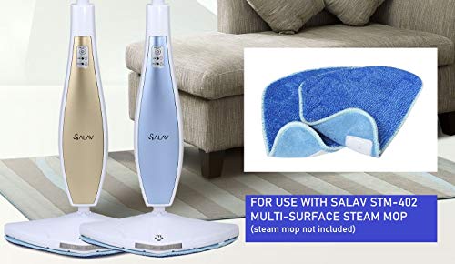 Salav, Professional Series Mop Pad Refills For The Salav Stm-402 Steam Mop, Mp-102, Pack Of 2 #TOP2