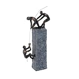 Deco 79 Poly-Stone Sculpture, 7 by 17-Inch