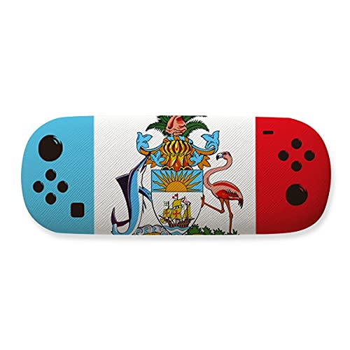 Étui de rangement pour lunettes Nassau Bahamas avec emblème national rigide