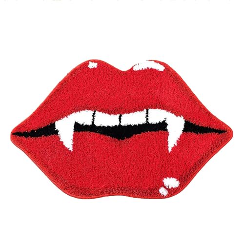 Halloween Bath Mat | Bathroom Mat Bath Spider Web Rug - Super Absorbent Spider Web Black Bathroom Rug