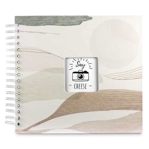 Hama Watercolor Marrone Album Fotografico 28X24Cm 50 Pagine Bianche - 3