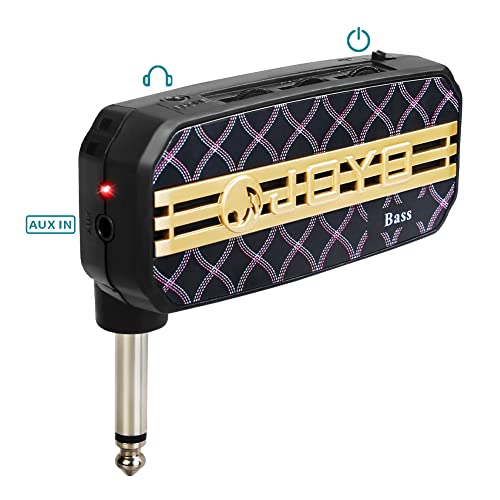 Joyo Bass Guitar Headphone Amp Bassist Pocket Mini Practice Amplifier With Aux In (Ja-03B) #TOP1