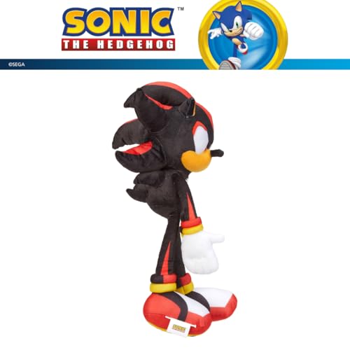 Franco Jogo de cama infantil Sonic Shadow The Hedgehog anime super macio de pelúcia, tamanho único,