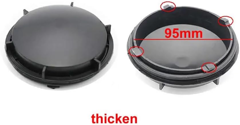 Headlight Dust Cover for VW Passat 2011-2015, Low Beam Light Dust Cover Waterproof Sealing Lid Headlight Lamp Access Cap (1pcs Ordinary)