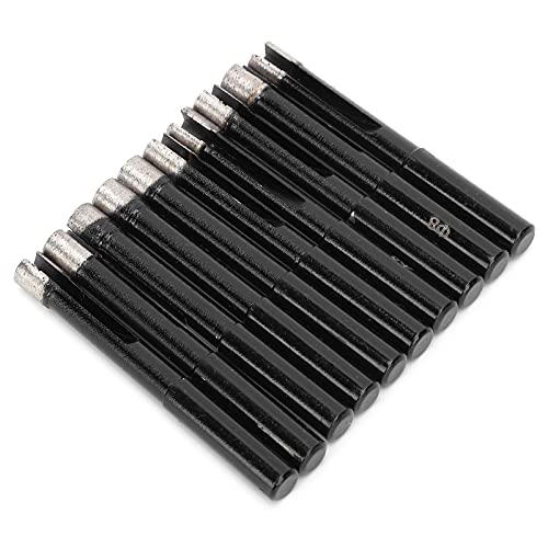Juego de 10 brocas para cerámica y granito 8 mm miniatura 2