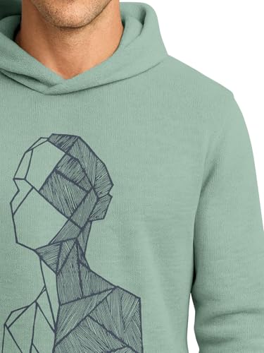 Image of BULLMER Trendy Cotton Blend Sweatshirt for Men | Stylish Full Sleeve Mens Sweatshirts & Hoodies for Winter Wear