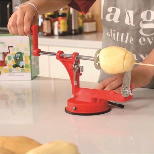 Cortador Tornado para Papas de Acero Inoxidable Manual miniatura 4