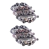 Vaguelly 6 piezas Pinzas de Pelo Vintage Estilo Retro con Forma de Pez Clips Ligeros y Decorativos para Mujer Sujetan Cabello durante Ducha y Cocina Colores Antiguos Mezclados