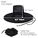 Luielle [1SEC GAT] Quick-Fold Korean Traditional Hat for K-Drama Cosplay Gift & Performance (Black)