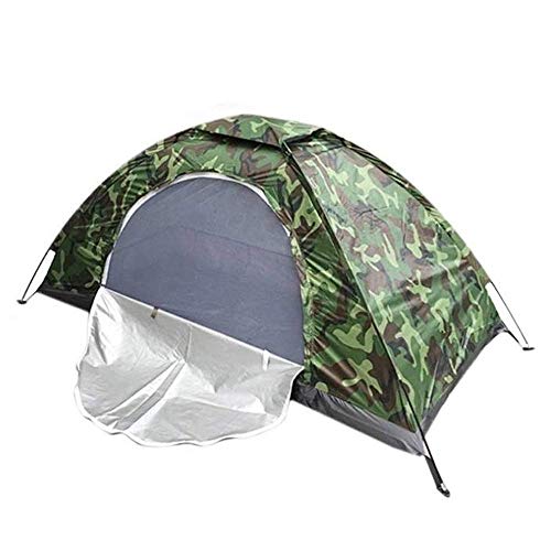 Carpa para camping 2-3 personas, 4 estaciones, camuflada miniatura 3