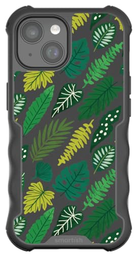 Image of Smartish - Leaf Me Alone - iPhone 15 MagSafe Armor Case - Gripzilla [Rugged & Tough] Heavy Duty Armor Case - Fits iPhone 15