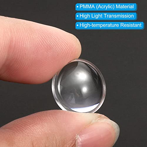 PATIKIL Diameter 15mm Height 5mm Flat Convex Lens - Image 4