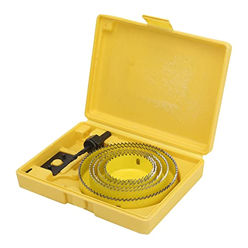 Set de 8 brocas sierra para madera de acero al carbono miniatura 3