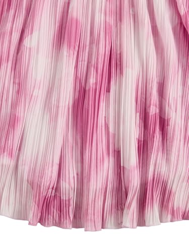 Image of SOLY HUX Women's Tie Dye Cami Dress Halter Backless Sleeveless A Line Short Summer Dresses Sundress