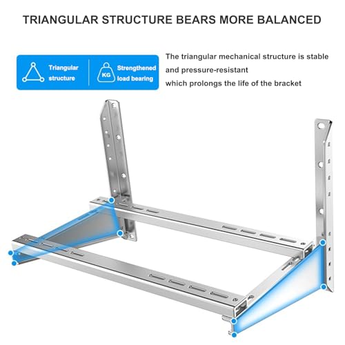 Soporte mini split para fachadas limpias y seguras en casa 7