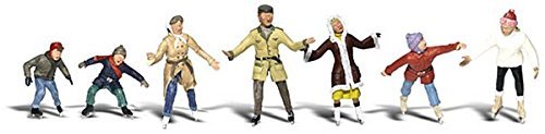 Woodland Scenics A1899 HO Ice Skaters by Woodland Scenics