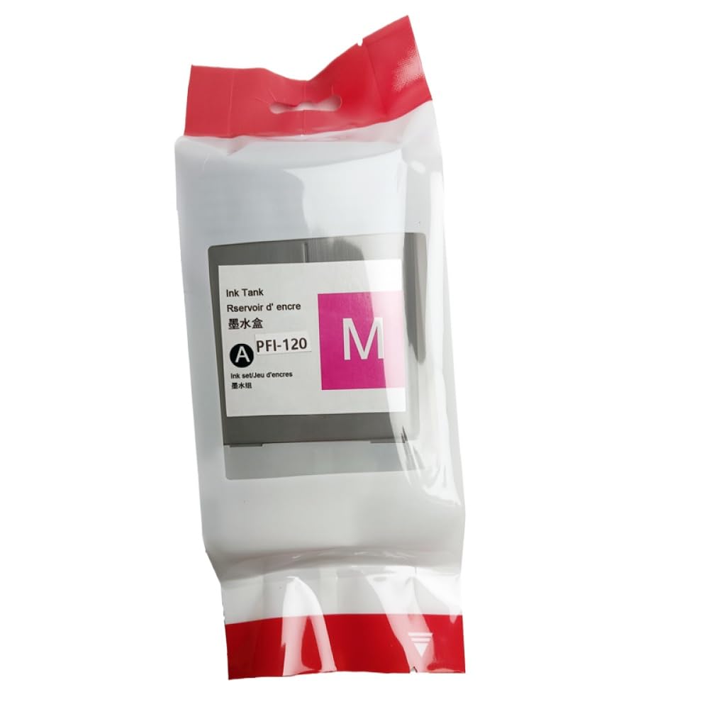 Cartucho PFI 120 magenta compatible con plotter ImagePROGRAF TM-350 y TM-205 2