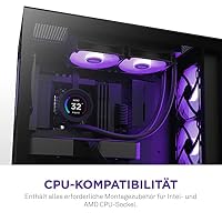 NZXT Kraken Elite 240 RGB - 240mm AIO-CPU-Kühler, LCD - Schwarz – Ansicht 8