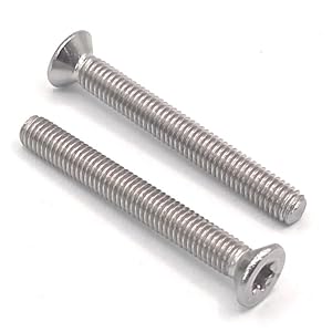 Generisch 965TA2 Senkkopfschrauben Edelstahl 5 Stück