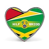 Guyana Flag&Jamaican Flag Badge-Suitable for Students, Leaders, Teachers, Unit Commemorative Activities, Love Brooch Jewelry Decoration