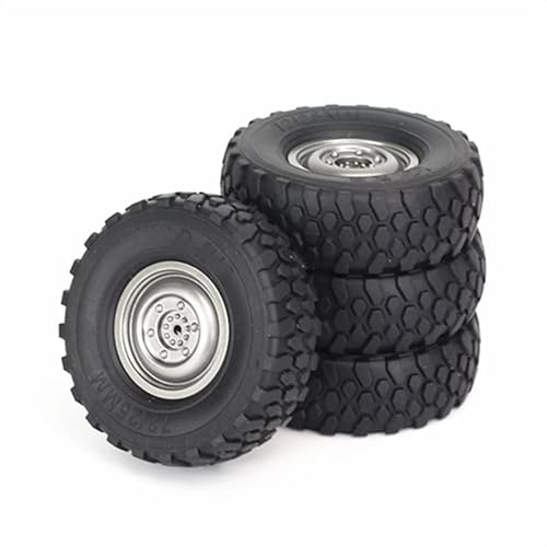 RC Neumático Coche Compatible Con MN D90 Para MN98 Para MN99S Para WPL C14 C24 C34 B14 B24 Para LDRC P06 RC Accesorios De Piezas De Coche 4 Uds Rueda De Neumático Suave De 72mm