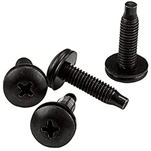 Tornillos para Armario Rack con Arandelas Preinstaladas Evitan Desgaste en Carril 10-32