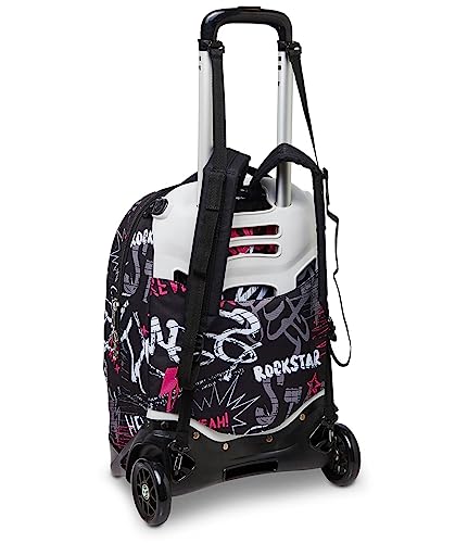 Seven Boy's Trolley avec système 3 roues anti-choc et grand volume
