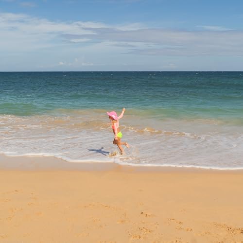 Image of SwimZip Girls' Long Sleeve Zipper Crop Top Rash Guard UPF 50+ Sun Protection