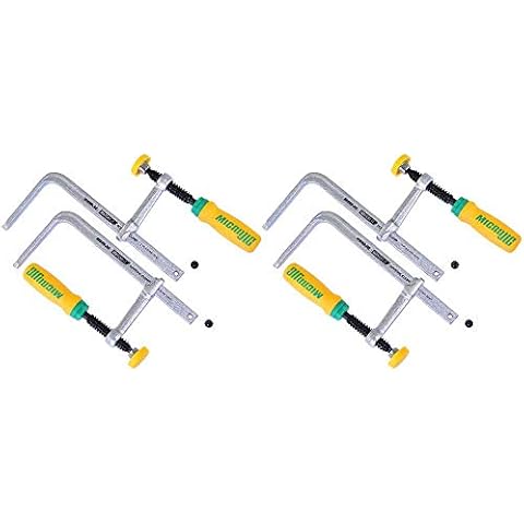 MICROJIG Matchfit DVC-538K2_K2 Dovetail Clamps Set With Soft-Grip Handle, 2-Piece, 2-Pack Cover