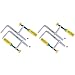 Micro Jig DVC-538K2 MATCHFIT Dovetail Clamps Set with Soft-Grip Handle (4-Pack)