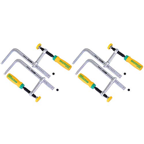 Micro Jig DVC-538K2 MATCHFIT Dovetail Clamps Set with Soft-Grip Handle (4-Pack)