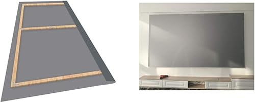 Miniatura 4 de Pantalla de proyector, pantalla de proyección de proyector, 72 pulgadas, 84 pulgadas, 100 pulgadas, 120 pulgadas, 130 pulgadas, pantalla de