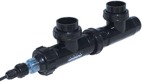 Twist UV Aquarium Sterilizer with Wiper - Black - 57W