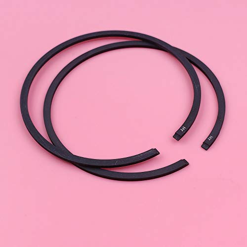 Segments de piston 50mm x 1,2mm pour tronçonneuse 044 MS440 MS441 et découpeuse TS410 TS420