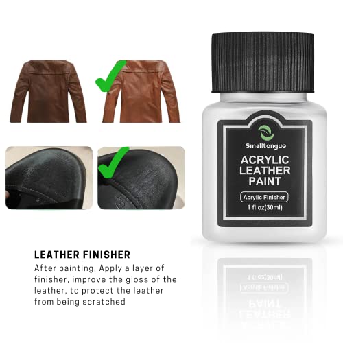 Smalltongue 14-Color Acrylic Leather Paint Set