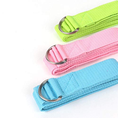 Zoonai Yoga Strap Stretch Band Durable Cotton Exercise Strap For Stretching, Yoga, Physical Therapy, Dance, Gym Workouts (A Light Purple) #TOP5